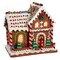 KSA 9" Battery Operated LED Gingerbread House Christmas Tabletop Decoration